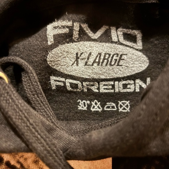 Fivio Foreign King of NY Black Graphic Heavyweight Hoodie in Size XL BRAND NEW!! - Picture 8 of 12